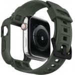 Spigen ���� TPU & ������� Rugged Armor Pro Apple Watch 4/ 5/ 6/ 7/ SE 44mm ���� - (062CS26016)