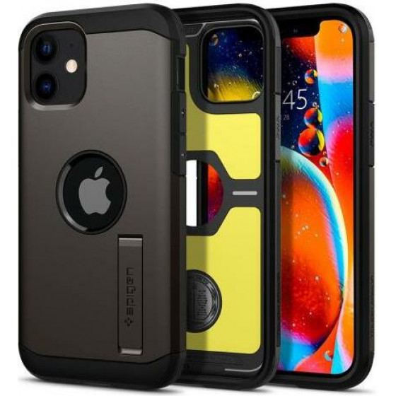 Spigen ���� TPU & PC Tough Armor Apple iPhone 12 mini Gunmetal - (ACS01752)