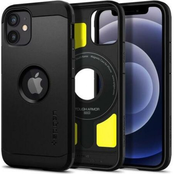 Spigen ���� TPU & PC Tough Armor Mag Magsafe Apple iPhone 12 mini ����� - (ACS02621)