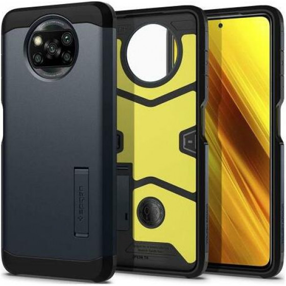 Spigen ���� TPU & PC Tough Armor Xiaomi Poco X3 NFC/ Poco X3 Pro ���� - (ACS03035)