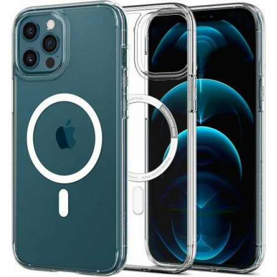 Spigen ���� TPU & PC Ultra Hybrid Mag Magsafe Apple iPhone 12/ 12 Pro �������-����� - (ACS02625)