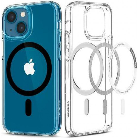Spigen ���� TPU & PC Ultra Hybrid Mag Magsafe Apple iPhone 13 mini �������-����� - (ACS03323)