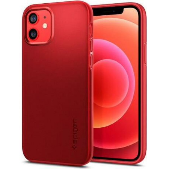 Spigen ���� TPU Thin Fit Apple iPhone 12/ 12 Pro ������� - (ACS02252)