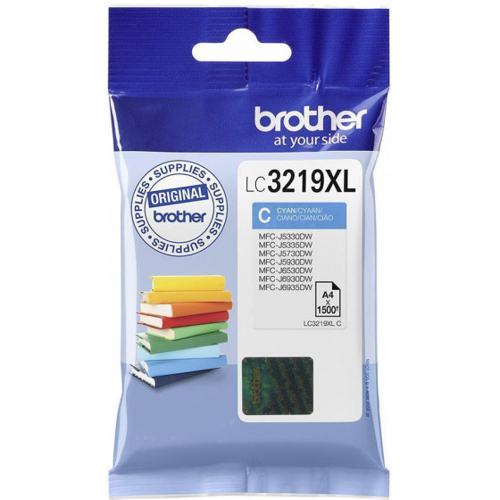 Brother ������ Inkjet LC-3219XLC Cyan HC (LC-3219XLC) - (LC3219XLC)