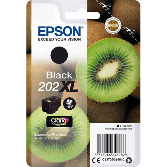 Epson ������ Inkjet 202XL Black - (C13T02G14010)