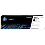 HP 207A Black LaserJet Toner Cartridge (1.35k) - (W2210A)