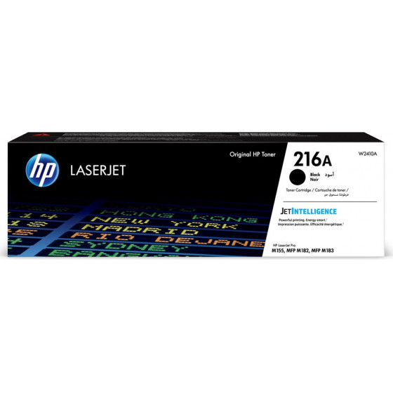 HP 216A Black LaserJet Toner Cartridge (1.05k) - (W2410A)