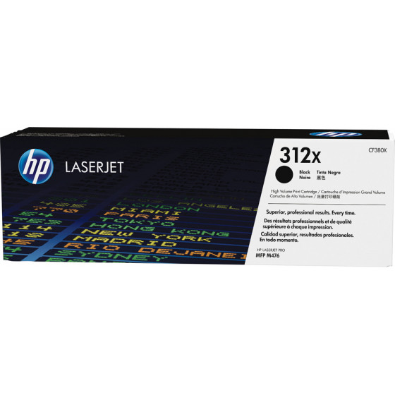 HP 312X LaserJet Black Toner HC (4.4k) - (CF380X)