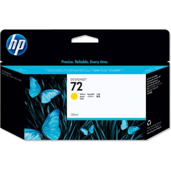 HP ������ Inkjet No.72 HC Yellow 130ml - (C9373A)