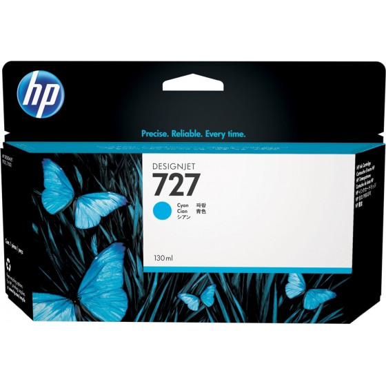 HP ������ Inkjet No.727 Cyan (130ml) - (B3P19A)
