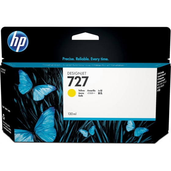 HP ������ Inkjet No.727 Yellow (130ml) - (B3P21A)