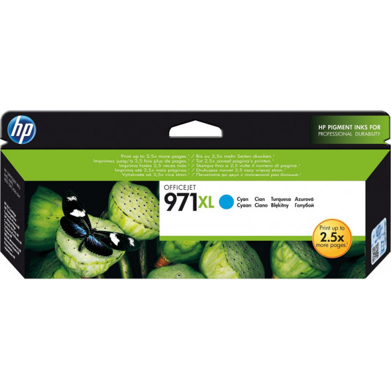 HP ������ Inkjet No.971XL Cyan - (CN626AE)
