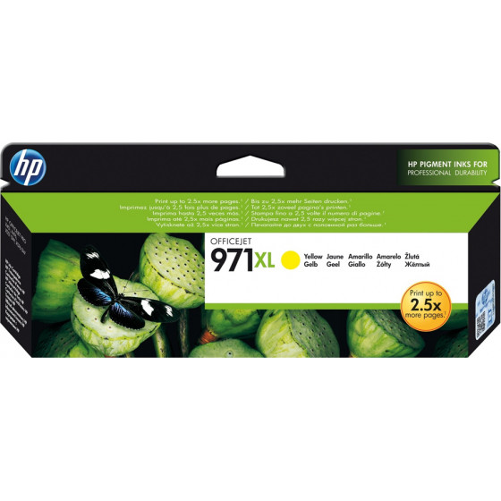 HP ������ Inkjet No.971XL Yellow - (CN628AE)