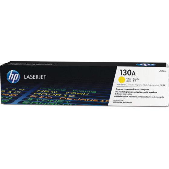 HP Toner 130A LJ PRO M176/177 Yellow - (CF352A)