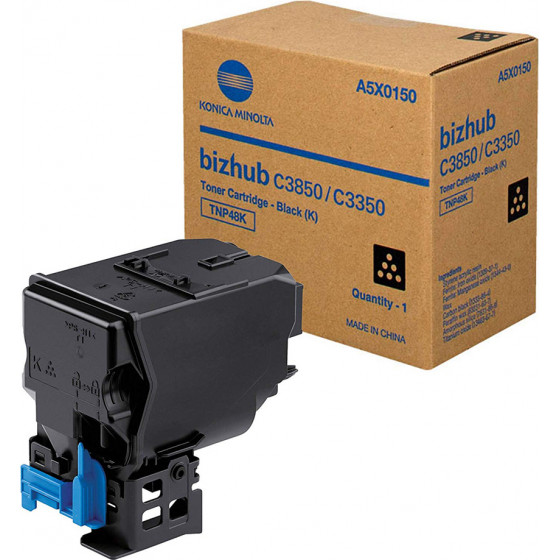 KONICA MINOLTA BIZHUB C3350/3850/FS TONER BLACK - (A5X0150)