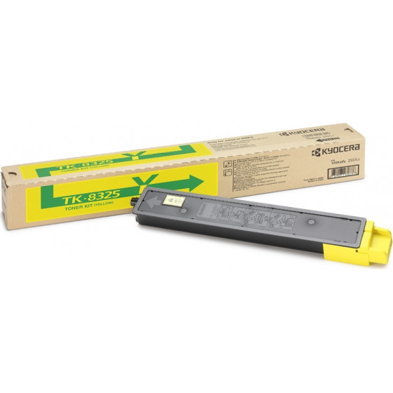 KYOCERA TASKALFA 2551CI TNR YELLOW (12k) (TK-8325Y) - (1T02NPANL0)