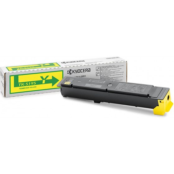 KYOCERA TASKALFA 306CI TONER YELLOW (TK-5195Y) - (1T02R4ANL0)
