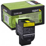 LEXMARK CS310/410/510 YELLOW TONER CRTR HC (702HY) RETURN 3k - (70C2HY0)