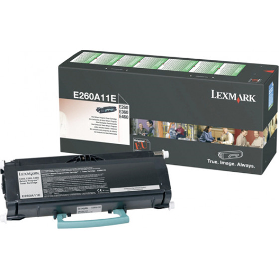 LEXMARK OPTRA E260/E360 SC TNR (3,5k) (260A11E) - (E260A11E)