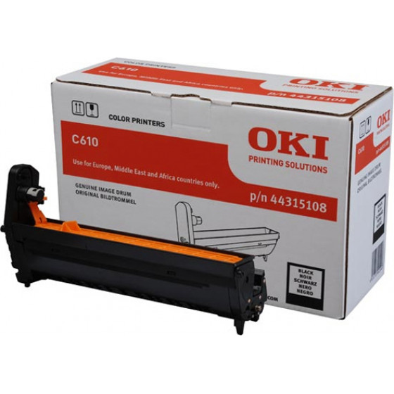 OKI C610 DRUM BLK 20k - (44315108)