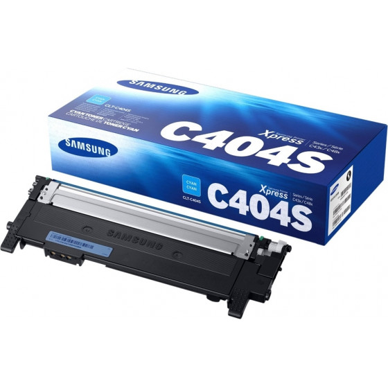Samsung CLT-C404S Cyan Toner Cartridge - (ST966A)