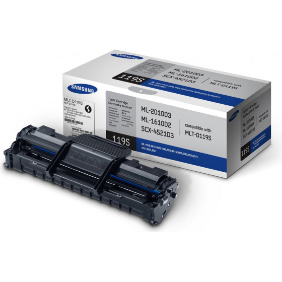 Samsung MLT-D119S Black Toner Cartridge - (SU863A)