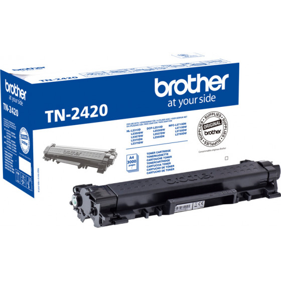 Brother Toner TN-2420 Black HC (TN-2420) - (TN2420)