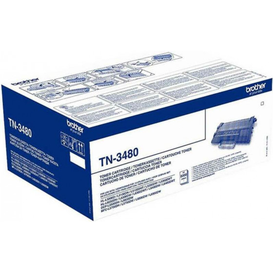 Brother Toner TN-3480 Black HC (TN-3480) - (TN3480)