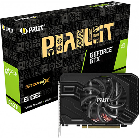 Palit VGA GeForce GTX 1660 Ti StormX - (NE6166T018J9-161F)