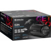 Defender Portable Bluetooth Speaker G24 10W Black BT/FM/TF/USB/AUX/1500mAh - (65124)