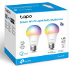 TP-Link Smart ����� Led TAPO-L530E WiFi, 8.7W E27, 2500K-6500K RGB, 2��� - (TAPO-L530E-2PACK)