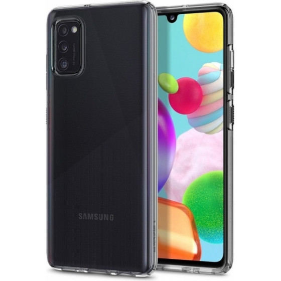 Spigen Liquid Crystal Samsung A41 Transparent Backcover - (ACS00876)