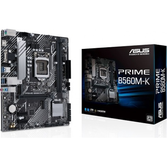 Asus Motherboard Prime B560M-K ,1200, Matx - (90MB16S0-M0EAY0)