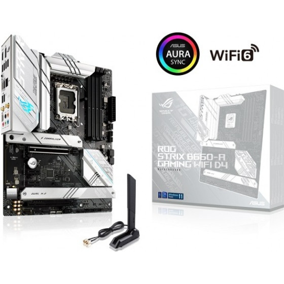 Asus Motherboard Rog Strix B660-A Gaming Wifi D4 - (90MB18S0-M0EAY0)
