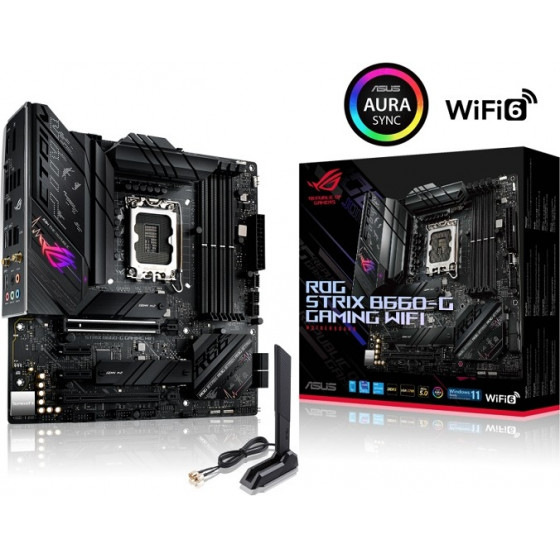 Asus Motherboard Rog Strix B660-G Gaming Wifi DDR5 - (90MB18Y0-M0EAY0)
