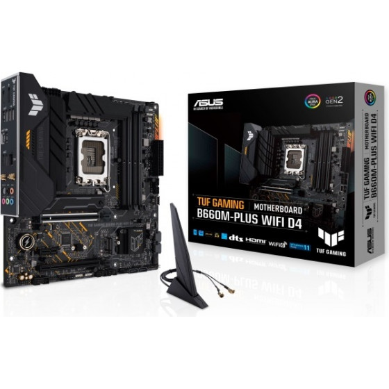 Asus Motherboard Tuf Gaming B660M-Plus Wifi D4 - (90MB1930-M0EAY0)