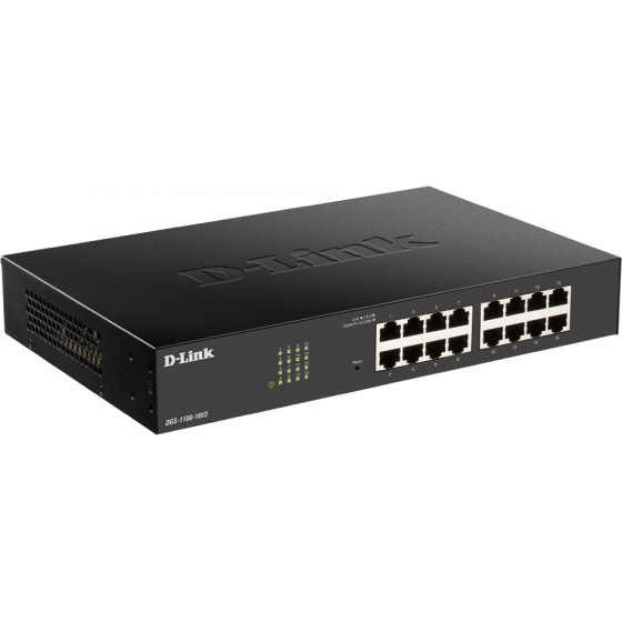D-Link 16-Port 10/100/1000MBps - (DGS-1100-16V2)