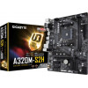 Gigabyte Motherboard A320M-S2H r1.1 AM4, Matx - (GAA32MS2H-00-G11)