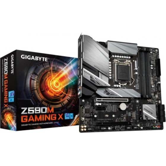 Gigabyte Motherboard Z590M Gaming X, 1200 Matx - (GAZ59MGX-00-G)