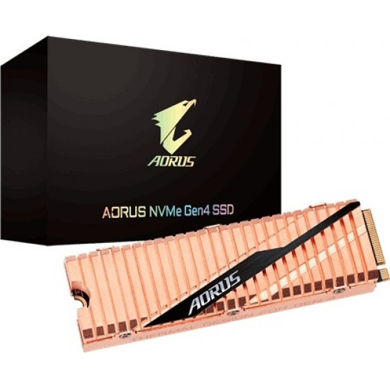 Gigabyte SSD Aorus M.2 500GB Pcie Nvme Gen4 - (ASM2NE6500GTTD)