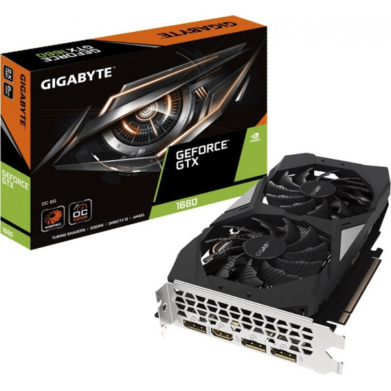 Gigabyte Vga GTX1660 GDDR6 - (N1660OC-6GD)