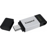 Kingston Usb Flash Black Usb 3.2 - (DT80/128GB)