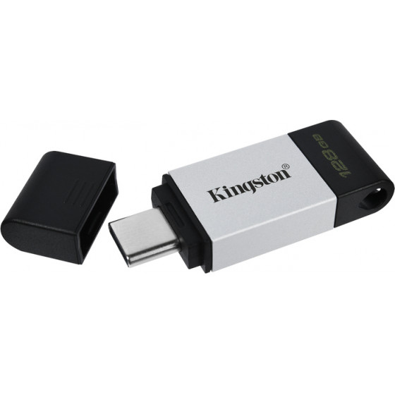 Kingston Usb Flash Black Usb 3.2 - (DT80/128GB)