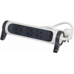 LEGRAND ���/�� 3S 3M WHITE/GREY ROT - (694535)