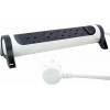 LEGRAND ���/�� 4S 1.5M WHITE/GREY ROT - (694529)