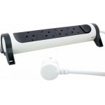 LEGRAND ���/�� 4S 1.5M WHITE/GREY ROT - (694529)