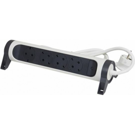 LEGRAND ���/�� 4S 3M WHITE/GREY ROT - (694536)