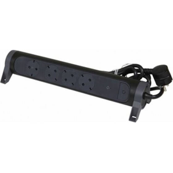 LEGRAND ���/�� 4S SPD 1.5M BLACK/GREY ROT - (694511)