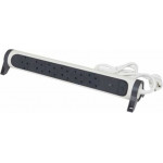 LEGRAND ���/�� 6S SPD 1.5M BLACK/GREY USB A/C ROT - (694509)