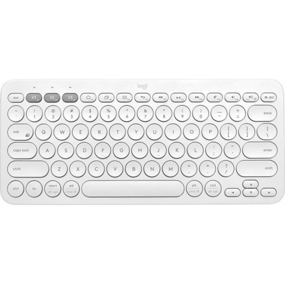 LOGITECH BLU/TH KEY/RD K380 WHITE - (920-009591)